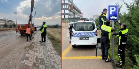 Sürücüler bu tabelalara dikkat: Yahşihan’da kritik kavşaklara yeni trafik levhaları