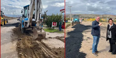 Sürücülerin çilesi bitiyor: Sulakyurt'ta deforme olan yollar yenileniyor