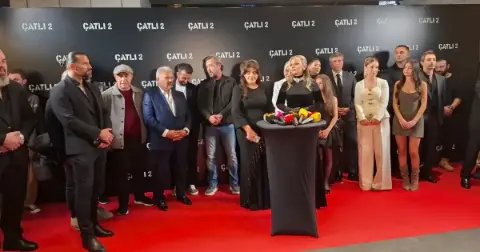 ‘Çatlı 2’ filminin galası yapıldı: 30 Ekim’de vizyona giriyor