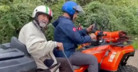 Uludağ’da mağarada yaşayan 83 yaşındaki adamın hikâyesi mutlu sonla bitti