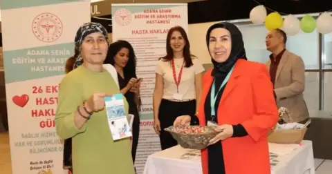 Adana Şehir Hastanesinde hastalar hakları konusunda bilgilendirildi
