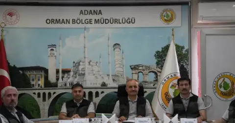 Adana’da ormancılık çalışmaları masaya yatırıldı
