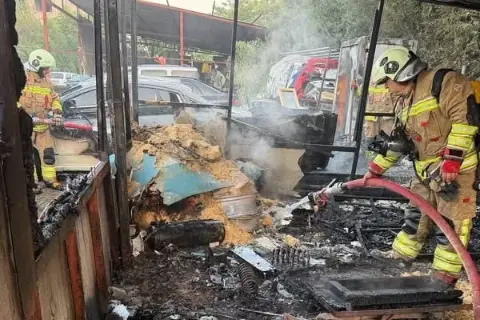Düziçi'nde Tır Yangını: Sürücünün Hamlesi Faciayı Önledi