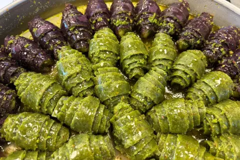 Gaziantep’te baklavaya yeni yorum: Kruvasan baklava satışa çıktı