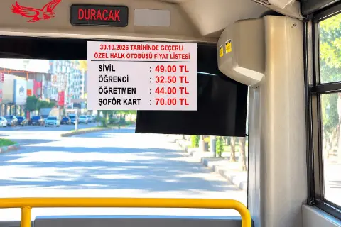 Adana'da Ulaşım Krizi: Nakit Binişlere 70 TL'lik Zam Tepkisi