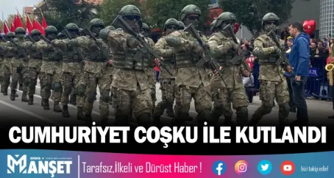 Cumhuriyet Coşku İle Kutlandı