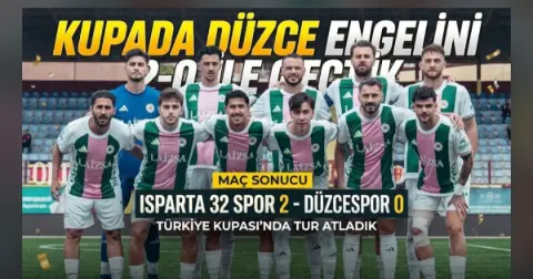 Kupada Duzcespor Engelini Aştık