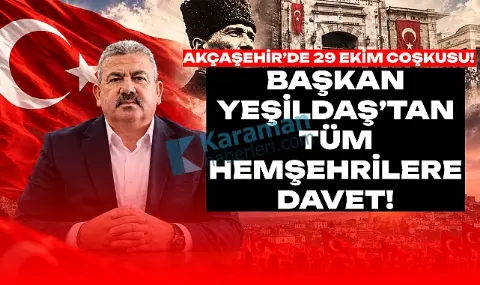 Akçaşehir'de 29 Ekim Coşkulu Geçecek!