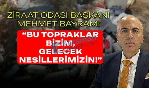 Üreticilere Önemli Uyarı: Toprağımızı ve Suyumuzu Atıklarla Kirletmeyelim!