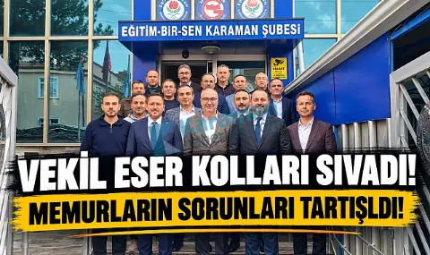 Vekil Eser, Memur-Sen'le bir araya geldi!