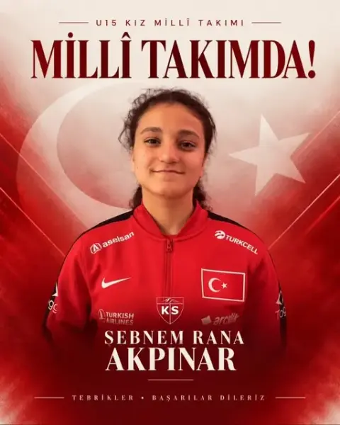 Kayseri Kadın FK’dan Hazal, Ayşe ve Şebnem Rana’ya milli davet