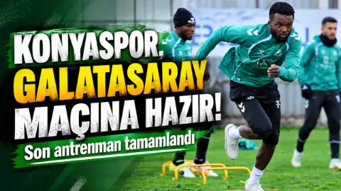 Galatasaray kafilesi Konya’da, Konyaspor maçına hazır