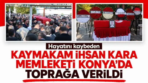 Hayatını kaybeden Muratpaşa Kaymakamı toprağa verildi