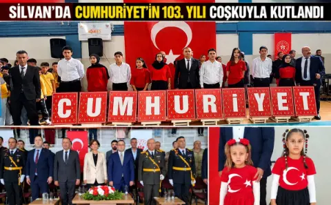 Diyarbakır’da cumhuriyetin 103. yılı coşkuyla kutlandı