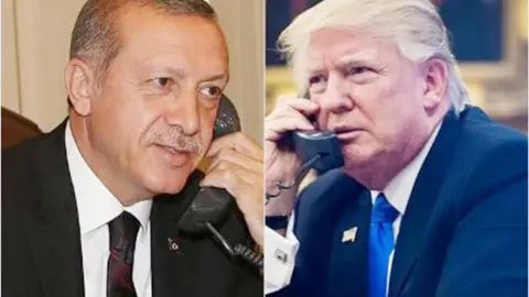 Erdoğan ile Trump telefonda görüştü