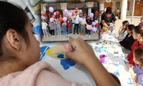 çocuklar Sanatla Buluştu