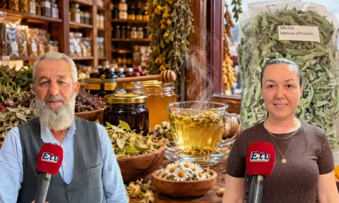 Manisa'da Kış Hazırlığı: Aktarlarda Doğal Takviye Yoğunluğu