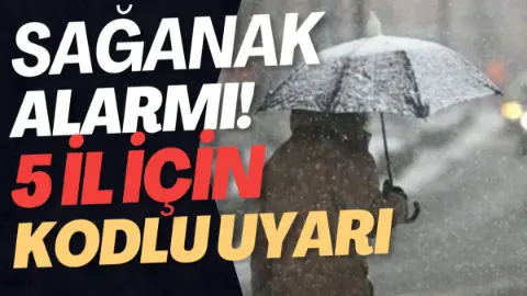 Salı Günü İçin Kritik Uyarı! Sağanak Geliyor, Sıcaklıklar Düşüyor