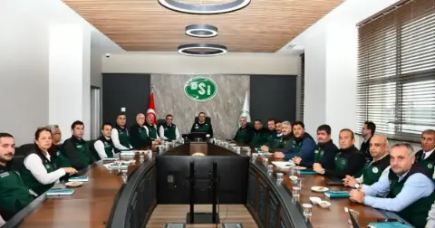 DSİ 25. Bölge Müdürlüğü Yeni Hizmet Binası İncelendi