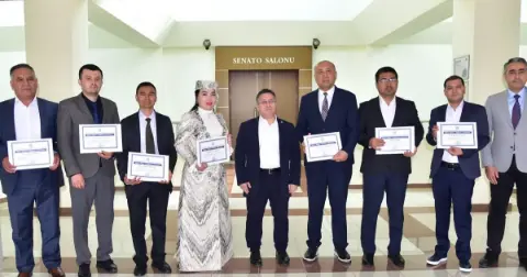 özbek Akademisyenlerin Baün’deki Programı Tamamlandı