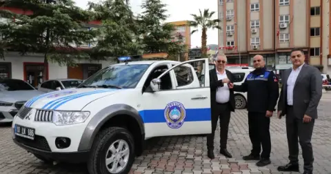 Edremit’te Eskiyen Zabıta Aracı Yenilenerek Hizmete Alındı