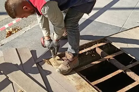 Bigadiç Kordonboyu’nda Bakım Ve Onarım çalışmaları