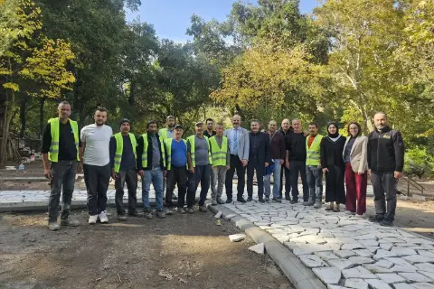 İvrindi’de Değirmen Mesire Alanı çalışmaları İncelendi