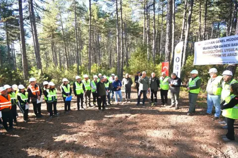 Ormancılık Eğitiminin İlk Durağı Dursunbey’in Karaçam Ormanları Oldu