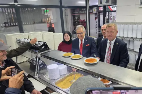 29 Ekim Cumhuriyet Yemeği İle Taçlandırıldı