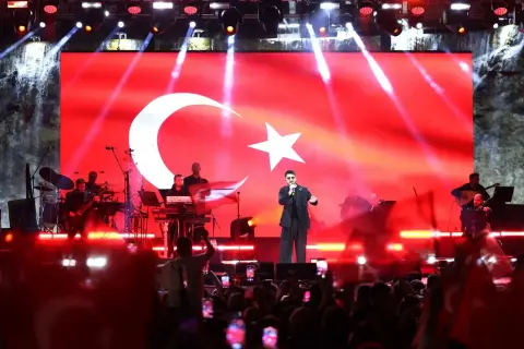 29 Ekim Cumhuriyet Yemeği İle Taçlandırıldı