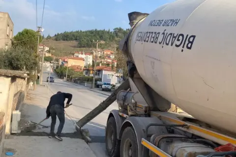 Bigadiç’te Beton Ve Zemin İyileştirme çalışması