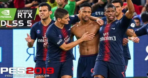 PES 2019 DLSS 5 ile Gerçek Maç Gibi Görünüyor
