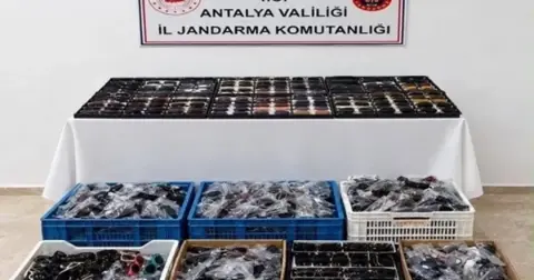 Jandarmadan sahte ve kaçak lüks markalara darbe