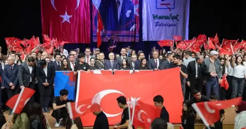 Manavgat’ta Cumhuriyet’in 103. yılı coşkuyla kutlandı