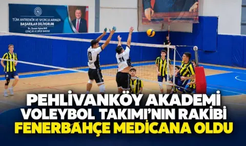 Derya Bulut, Pehlivanköy Akademi Voleybol Takımının Maçını İzledi