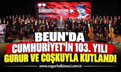 Dört İlde Cumhuriyet'in 103. Yılı Coşkuyla Kutlandı