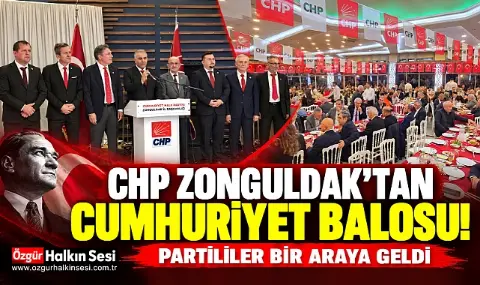 CHP Zonguldak’tan Cumhuriyet Balosu