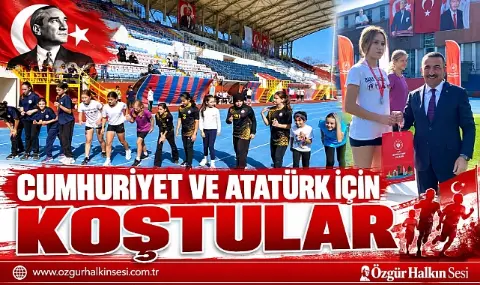 Zonguldak'ta Cumhuriyet Coşkusu Pistlere Taşındı