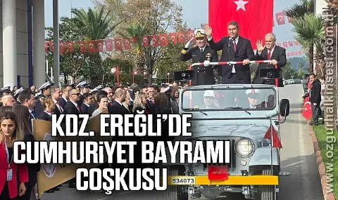 Ereğlide Cumhuriyet Coşkusu