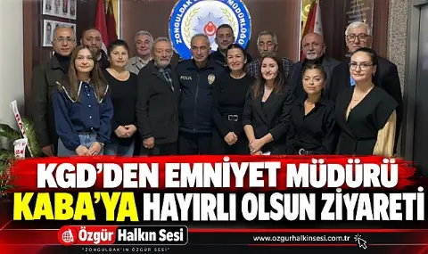 Kgd’den Emniyet Müdürü Kaba’ya Hayırlı Olsun Ziyareti