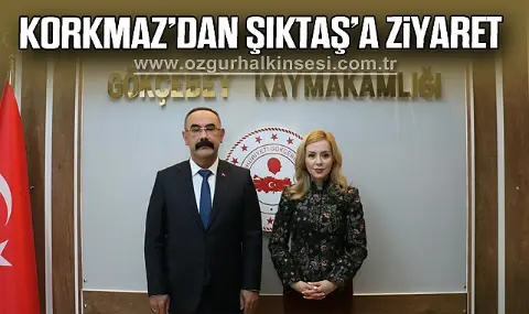 Korkmaz’dan şıktaş’a Ziyaret