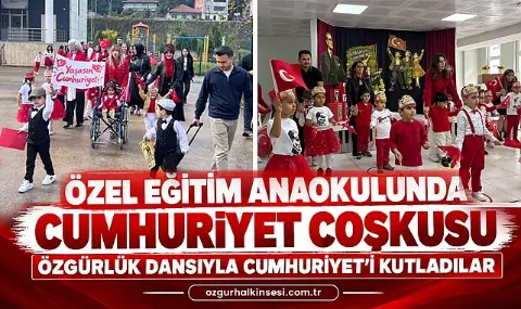 özel Eğitim Anaokulunda Cumhuriyet Coşkusu: özgürlük Dansıyla Cumhuriyet’i Kutladılar