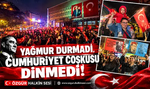 Yağmur Durmadı, Cumhuriyet Coşkusu Dinmedi!
