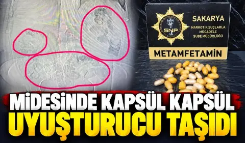 Uyuşturucuyu yutarak taşımaya çalışan kadın kurye Sakarya'da yakalandı