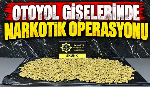 Sakarya'da narkotik operasyonu