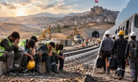 Siirt Demiryolu İnşaatında 130 İşçi İddiası: “Siirtliler İşsiz Kaldı, Yerlerine Elazığlılar Alındı”