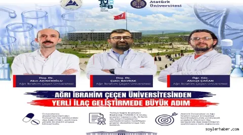AİÇÜ ve Atatürk Üniversitesi El Ele: İki İlaç Etken Maddesi Yerlileştirilecek