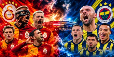 Zirvede yangın! Galatasaray-Fenerbahçe derbisinde muhtemel 11'ler