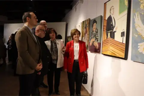 İzmit'te Cumhuriyet ve Biz Sergisi Sanatseverlerle Buluştu