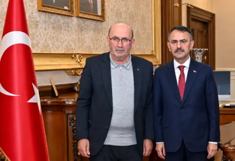 Seyfettin öztürk’ten Vali Aktaş’a Ziyaret